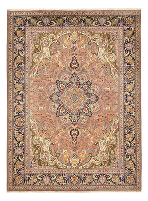 Tapis persan - Tabriz - Royal - 350 x 254 cm - saumon