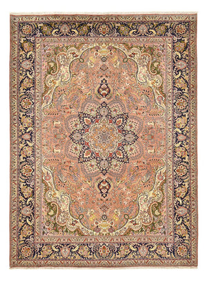 Tapis persan - Tabriz - Royal - 350 x 254 cm - saumon