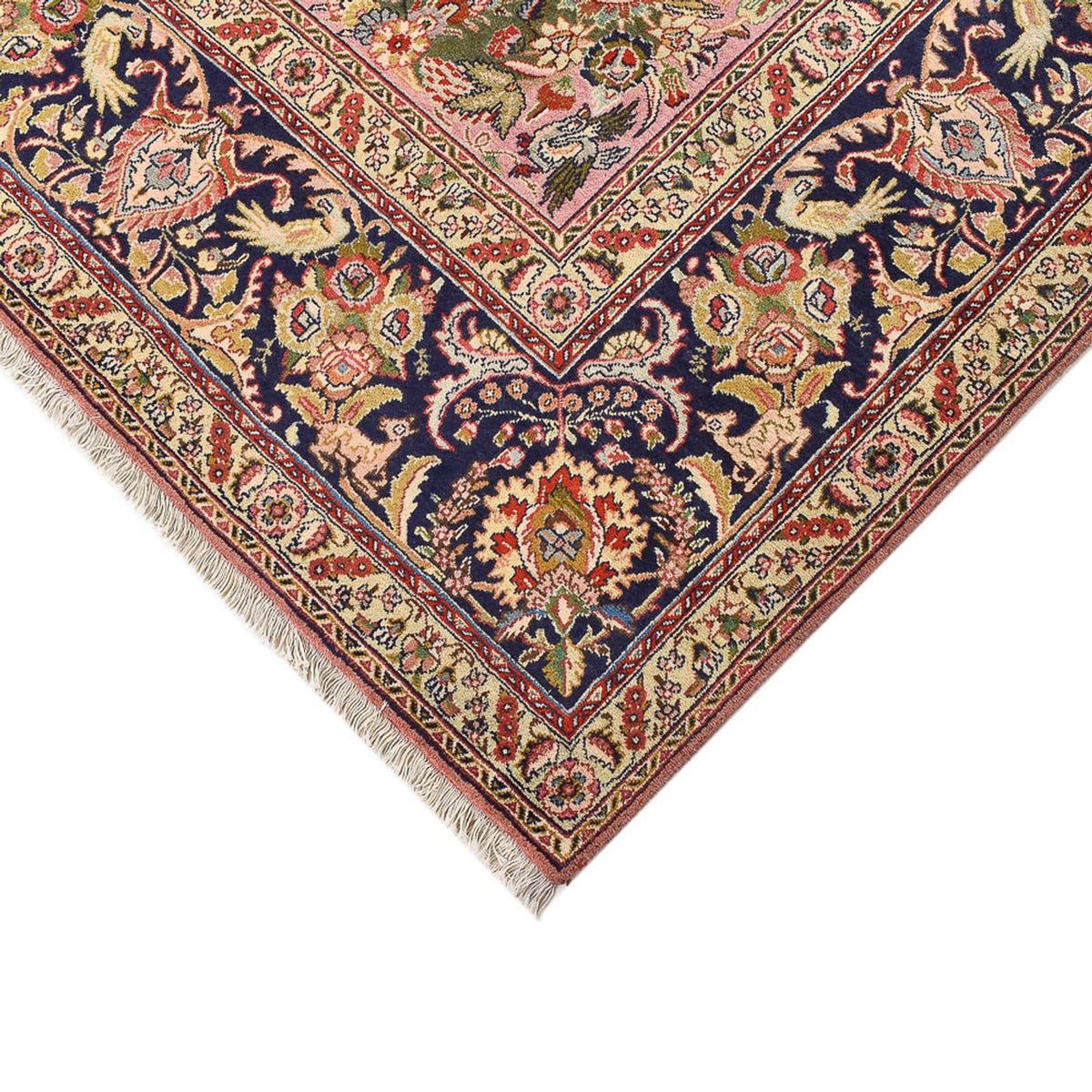 Tapis persan - Tabriz - Royal - 350 x 254 cm - saumon