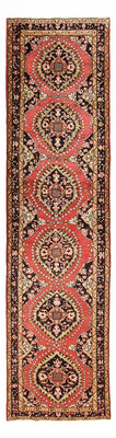 Tapis de couloir Tapis persan - Nomadic - 442 x 118 cm - rouge clair
