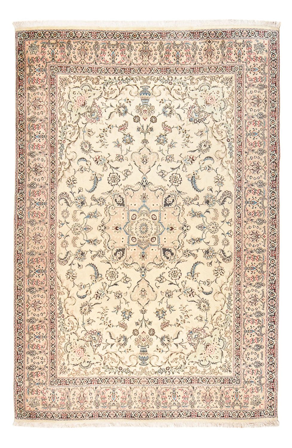 Tapis persan - Tabriz - Royal - 290 x 188 cm - beige