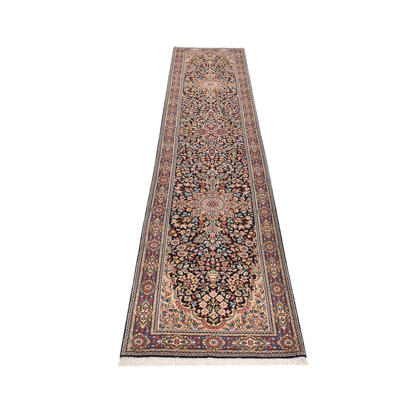 Tapis de couloir Tapis persan - Royal - 396 x 77 cm - beige foncé