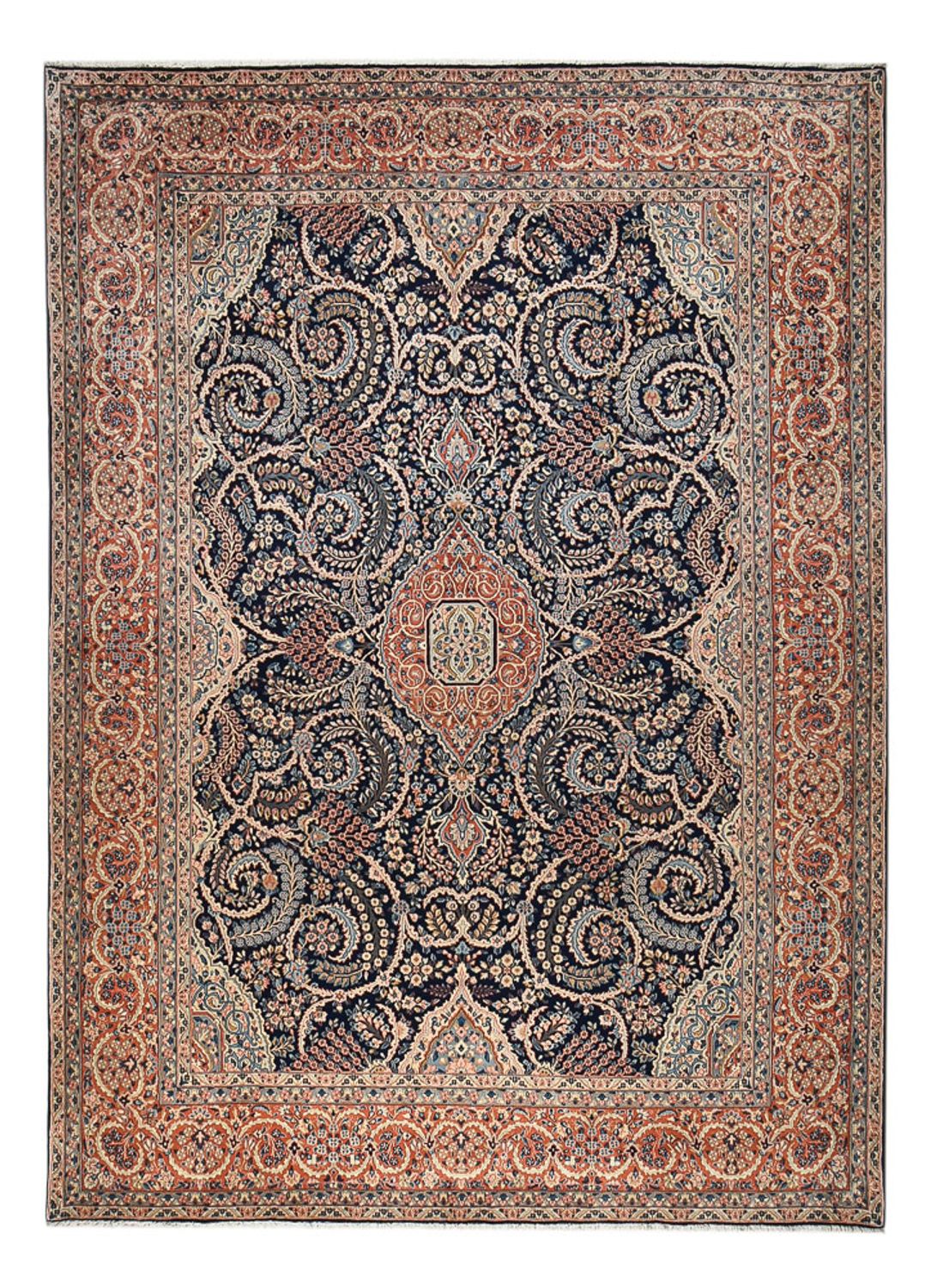 Tapis persan - Tabriz - Royal - 350 x 251 cm - rouille