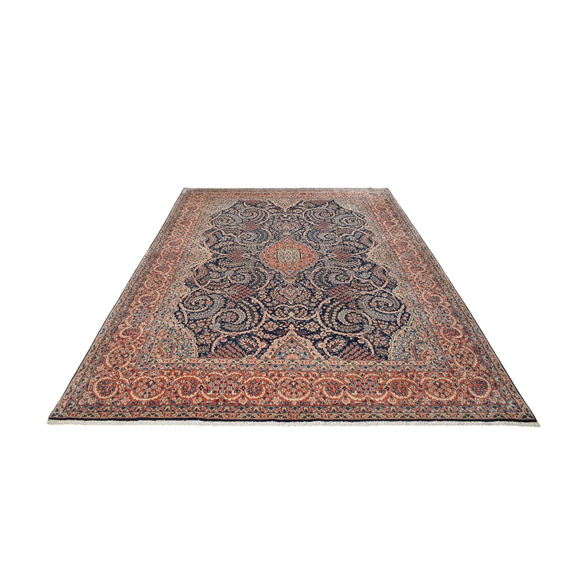 Tapis persan - Tabriz - Royal - 350 x 251 cm - rouille