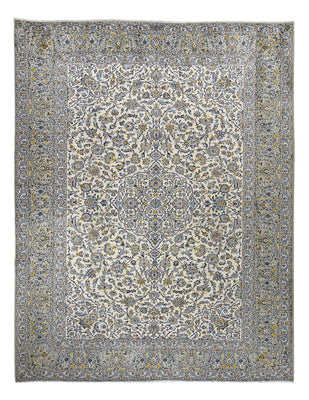 Tapis persan - Keshan - Royal - 350 x 285 cm - gris