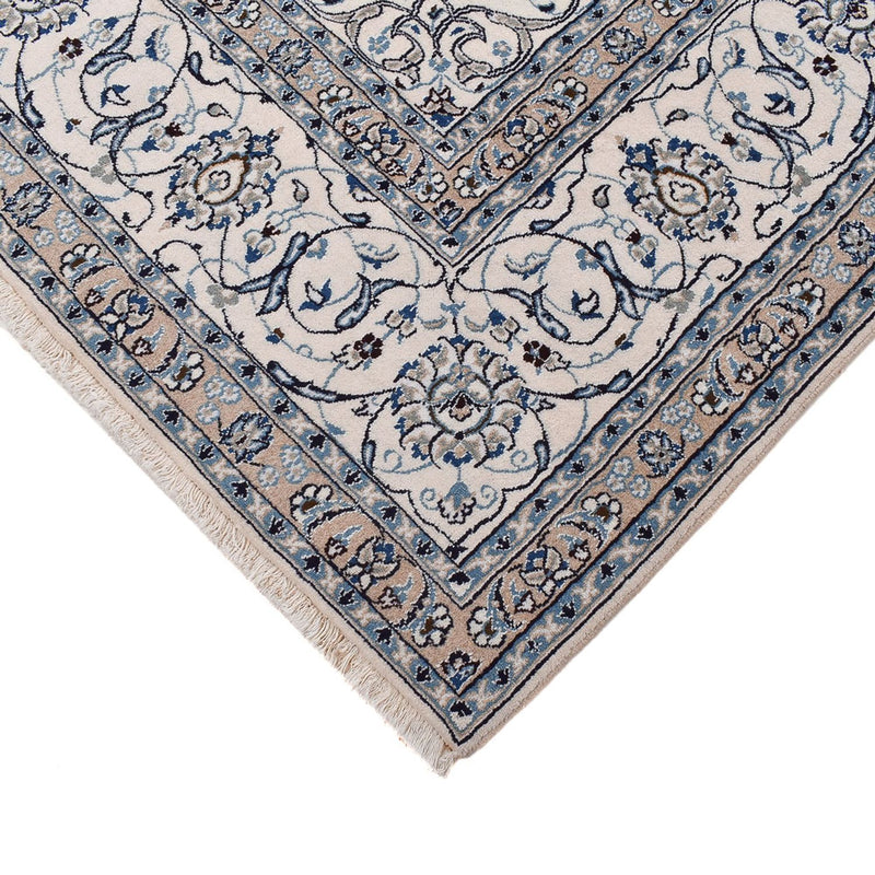 Tapis persan - Nain - 403 x 300 cm - bleu foncé