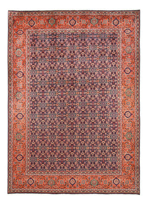 Tapis persan - Tabriz - Royal - 373 x 278 cm - rouge bordeaux