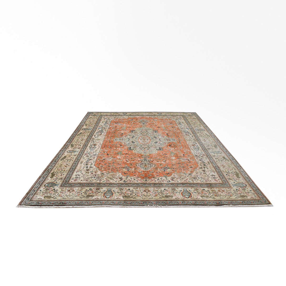 Tapis persan - Classique - 372 x 297 cm - multicolore