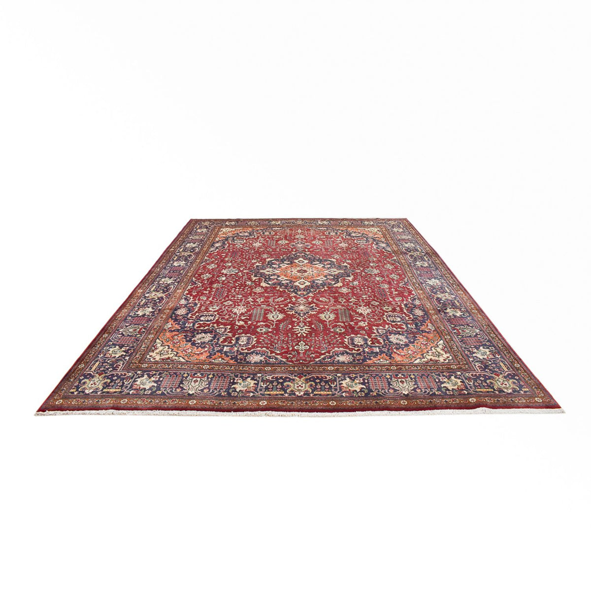 Tapis persan - Tabriz - Royal - 402 x 308 cm - rouge