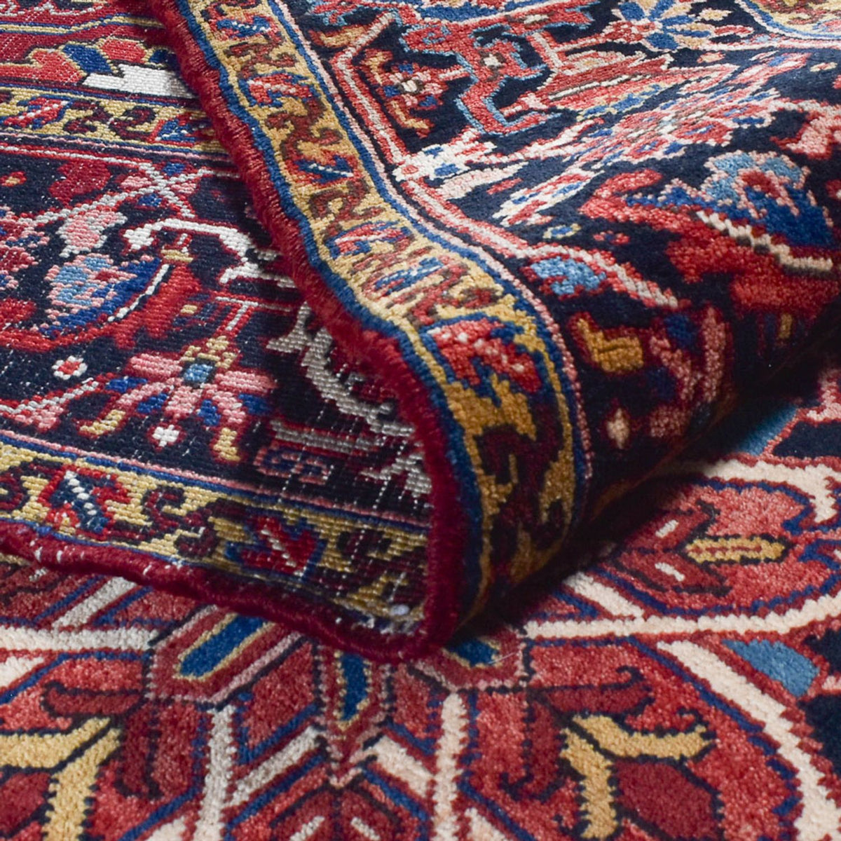 Tapis persan - Nomadic - 386 x 282 cm - rouge