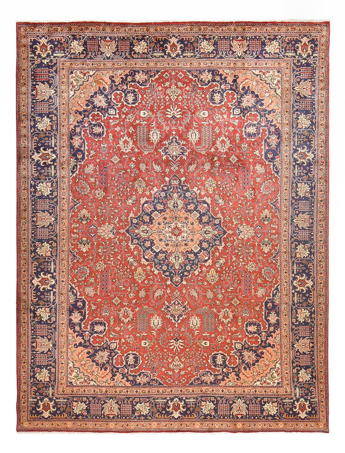 Tapis persan - Tabriz - Royal - 396 x 304 cm - rouge