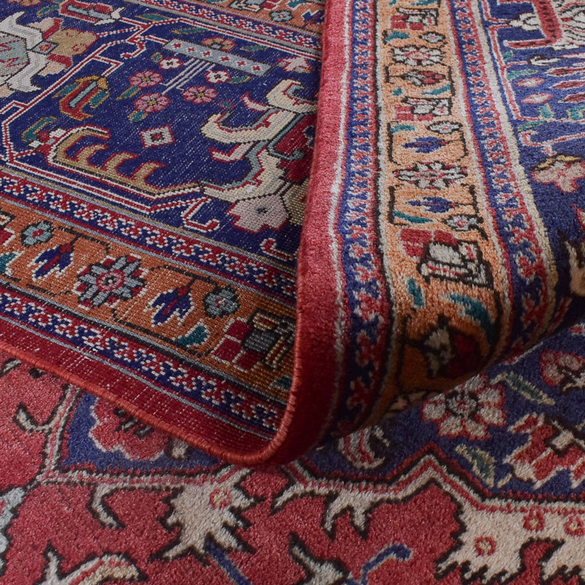 Tapis persan - Tabriz - Royal - 396 x 304 cm - rouge