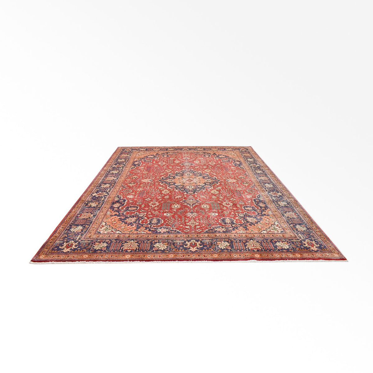 Tapis persan - Tabriz - Royal - 396 x 304 cm - rouge