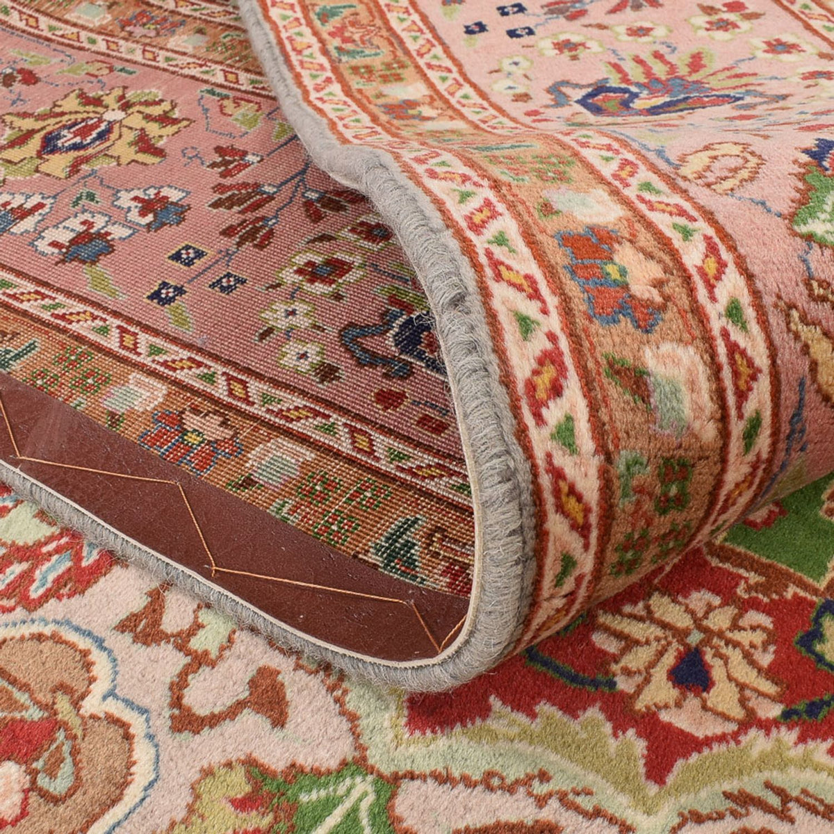 Tapis persan - Tabriz - Royal - 295 x 192 cm - saumon