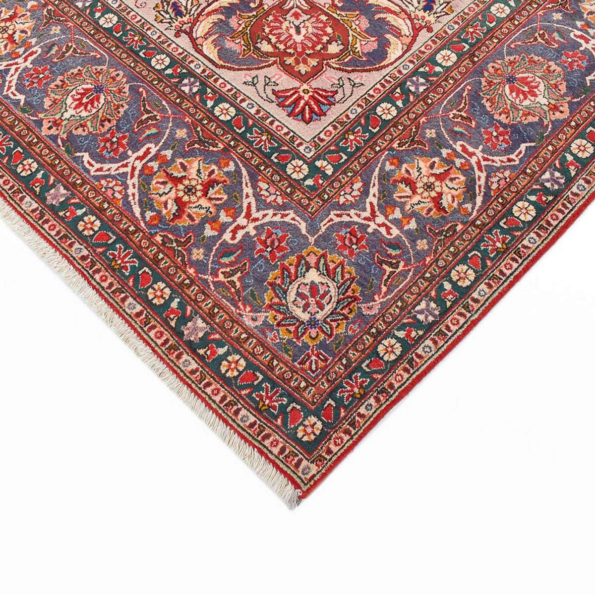 Tapis persan - Tabriz - Royal - 408 x 300 cm - rouge