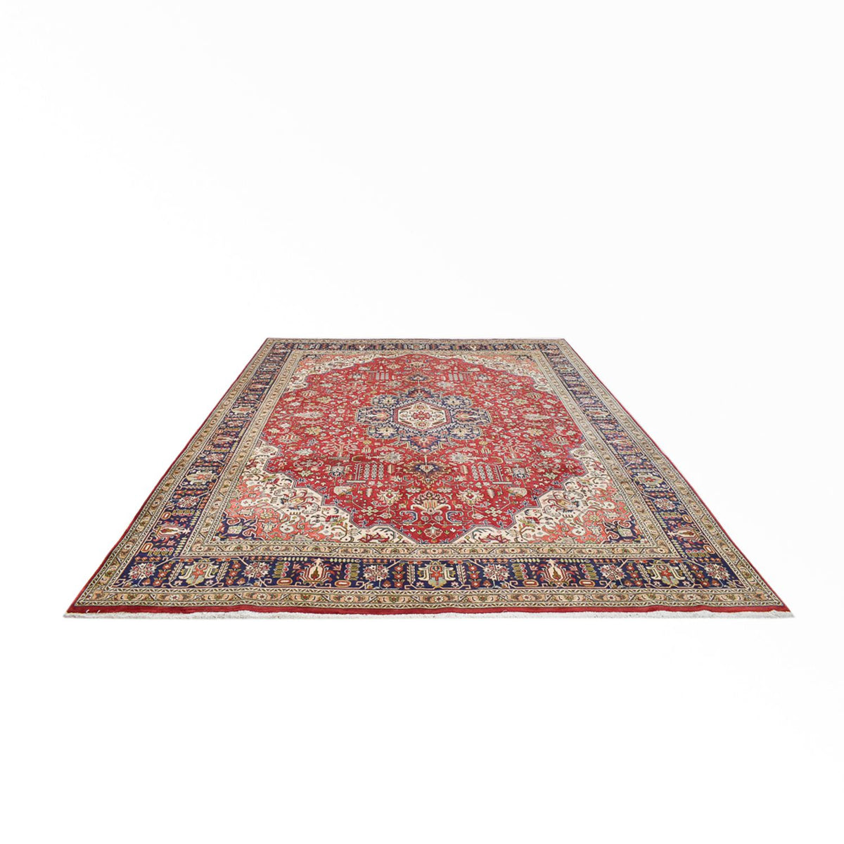 Tapis persan - Tabriz - Royal - 382 x 300 cm - rouge