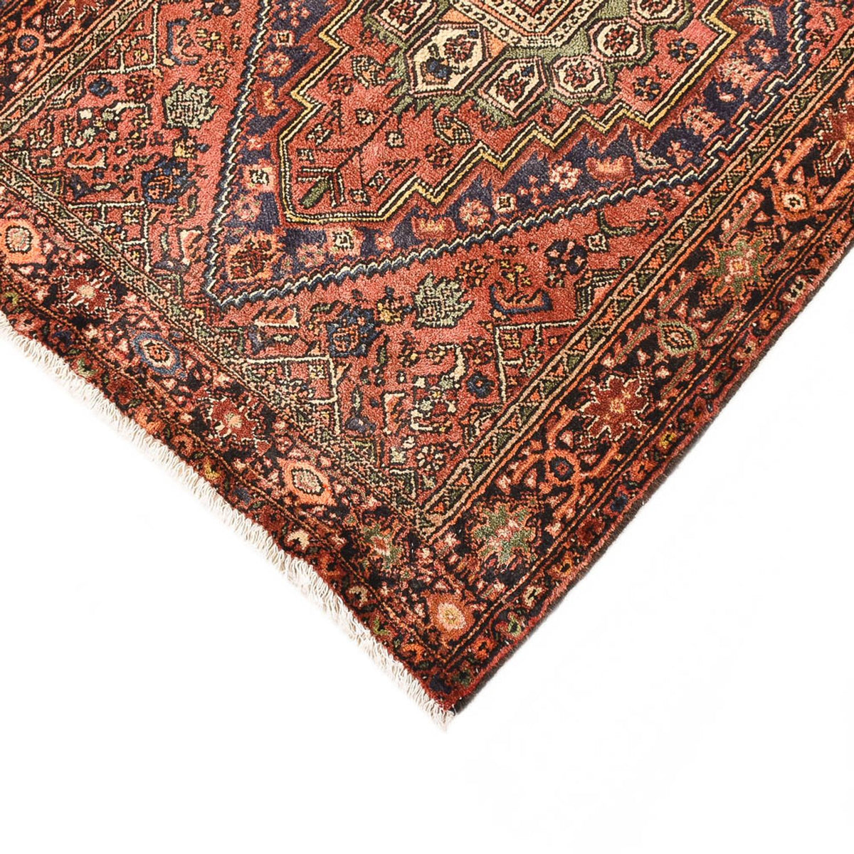 Tapis persan - Nomadic - 120 x 80 cm - rouge clair