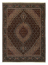 Tapis persan - Tabriz - Royal - 204 x 150 cm - marron foncé