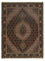 Tapis persan - Tabriz - Royal - 200 x 153 cm - marron foncé