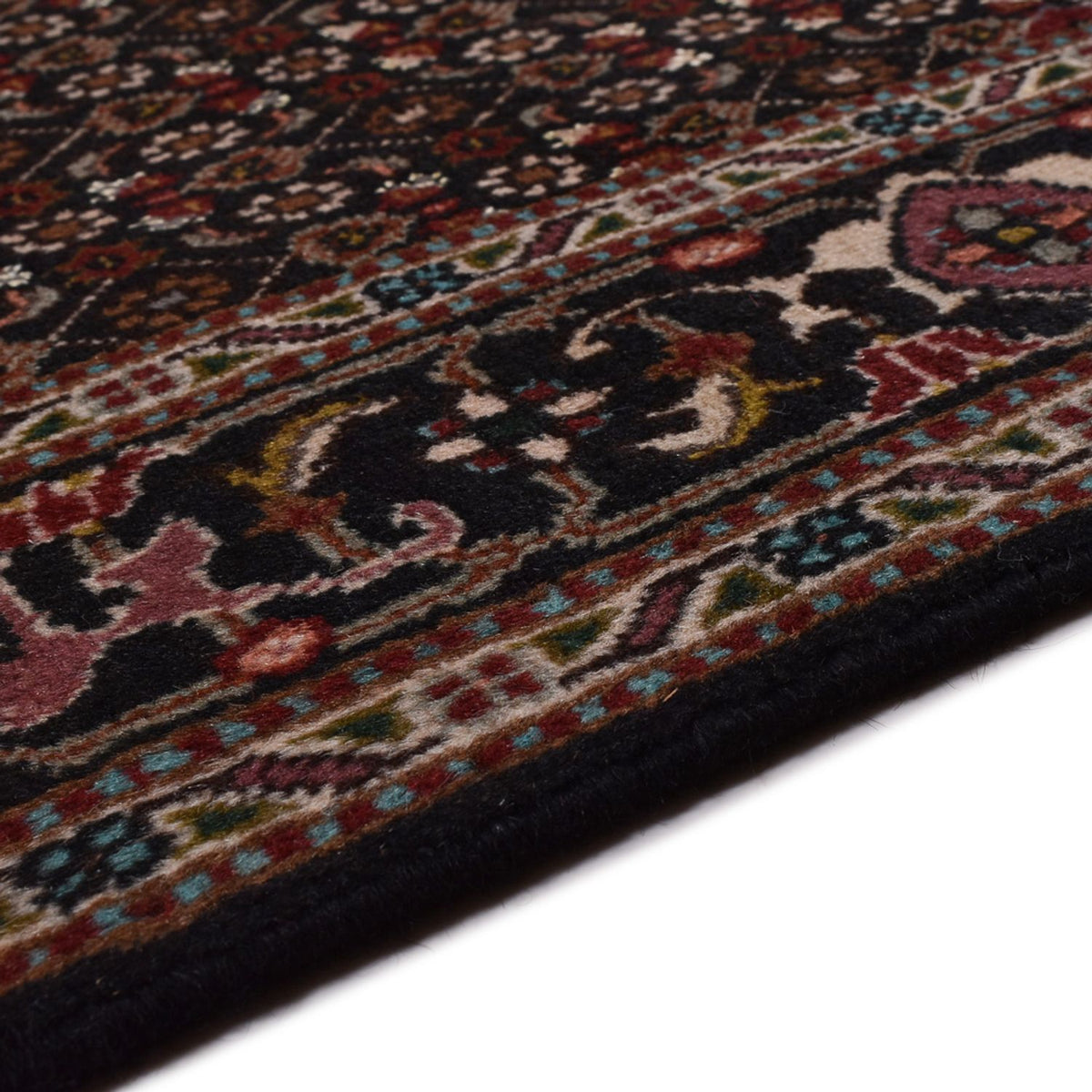 Tapis persan - Tabriz - Royal - 200 x 153 cm - marron foncé