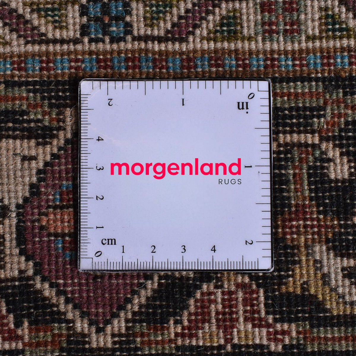 Tapis persan - Tabriz - Royal - 200 x 153 cm - marron foncé