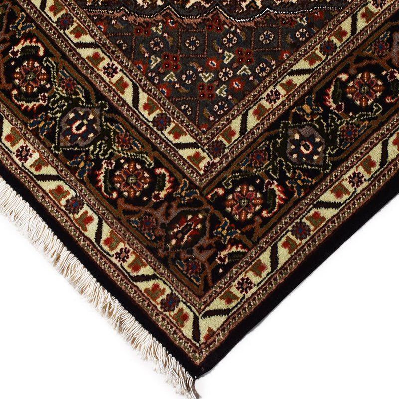 Perserteppich - Täbriz - Royal - 210 x 152 cm - dunkelbraun