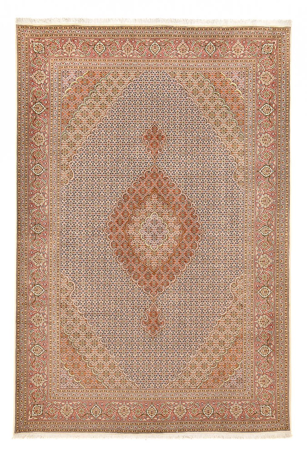 Tapis persan - Tabriz - Royal - 304 x 205 cm - rouille
