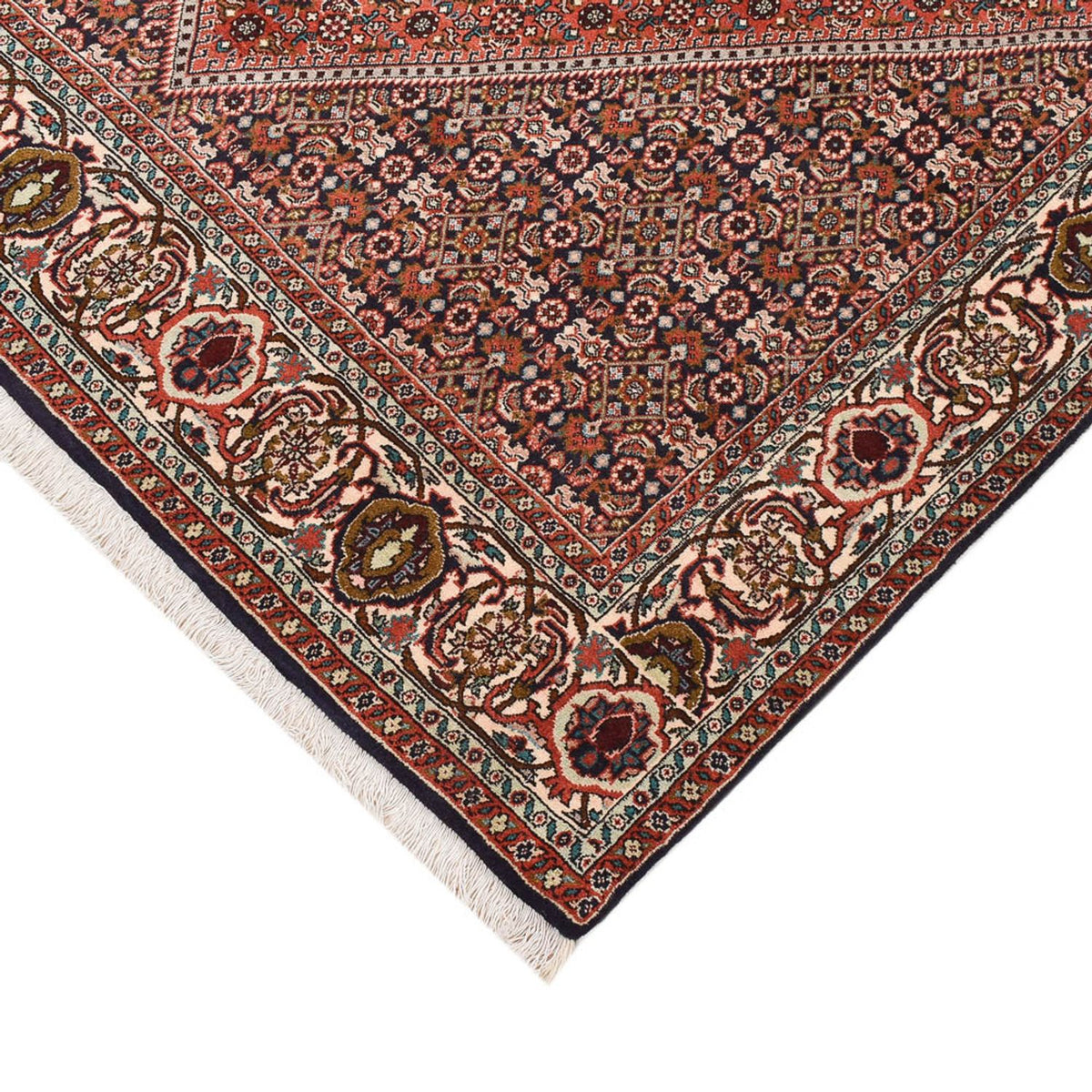 Tapis persan - Bidjar - 255 x 150 cm - rouille