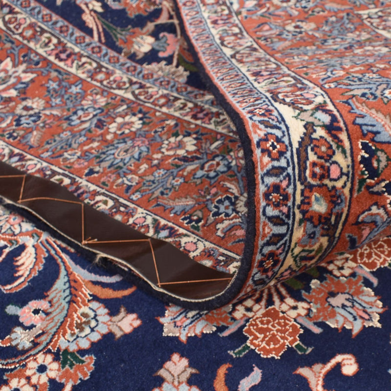 Tapis persan - Bidjar - 295 x 206 cm - bleu foncé