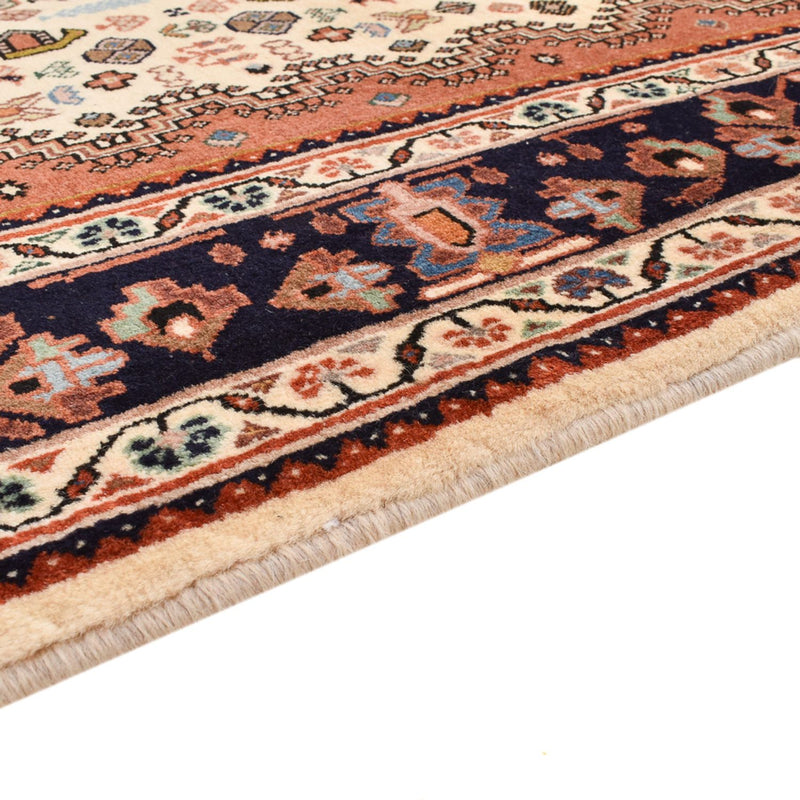 Tapis Gabbeh - Persan Kashkuli - 215 x 155 cm - crème