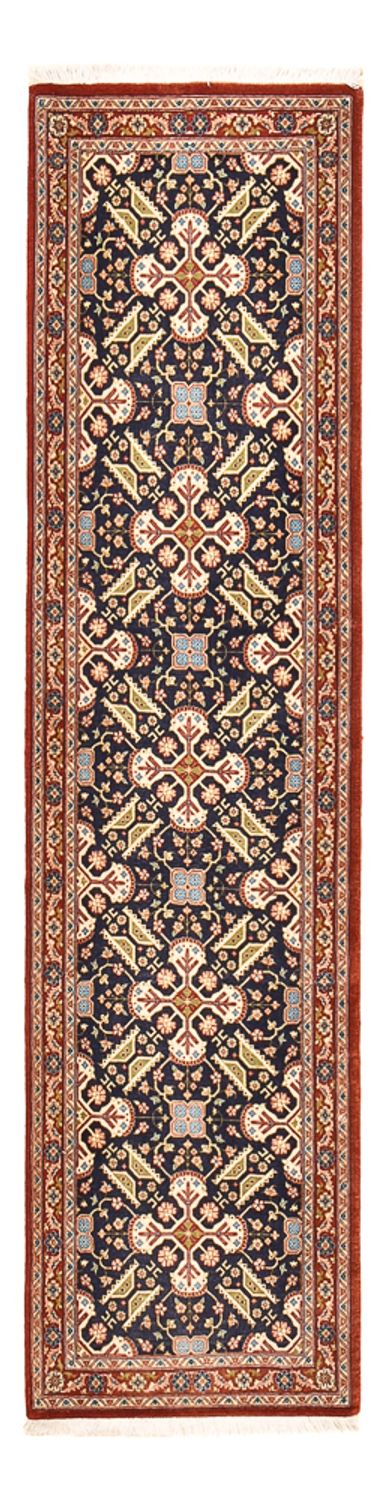 Tapis de couloir Tapis persan - Ghom - Royal - 202 x 52 cm - beige foncé