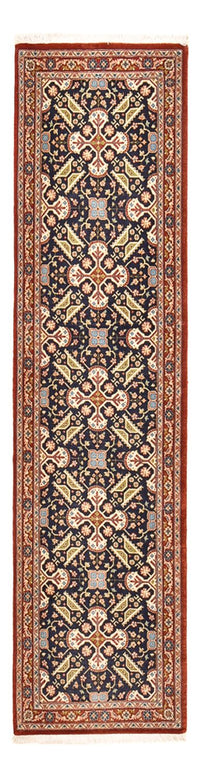 Tapis de couloir Tapis persan - Ghom - Royal - 202 x 52 cm - beige foncé