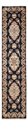 Tapis de couloir Tapis persan - Classique - 295 x 68 cm - bleu foncé