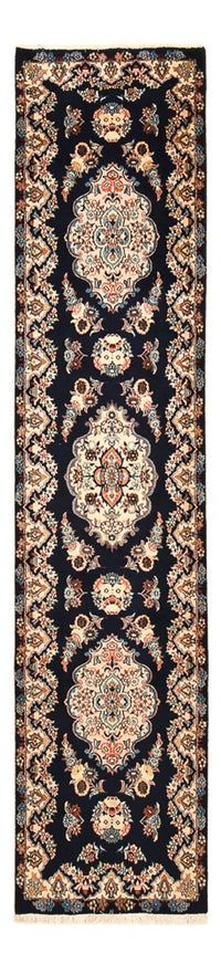 Tapis de couloir Tapis persan - Classique - 295 x 68 cm - bleu foncé