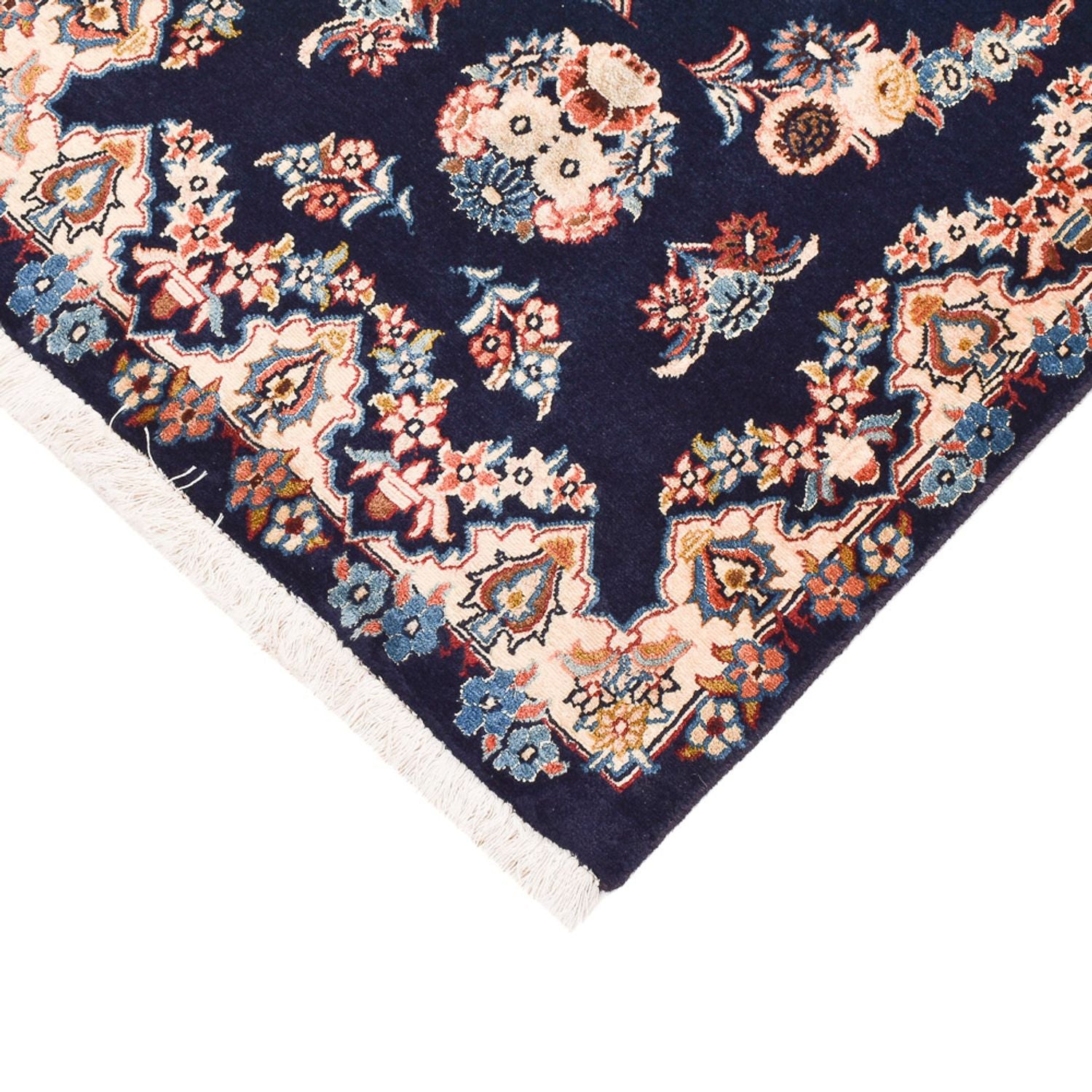 Tapis de couloir Tapis persan - Classique - 295 x 68 cm - bleu foncé