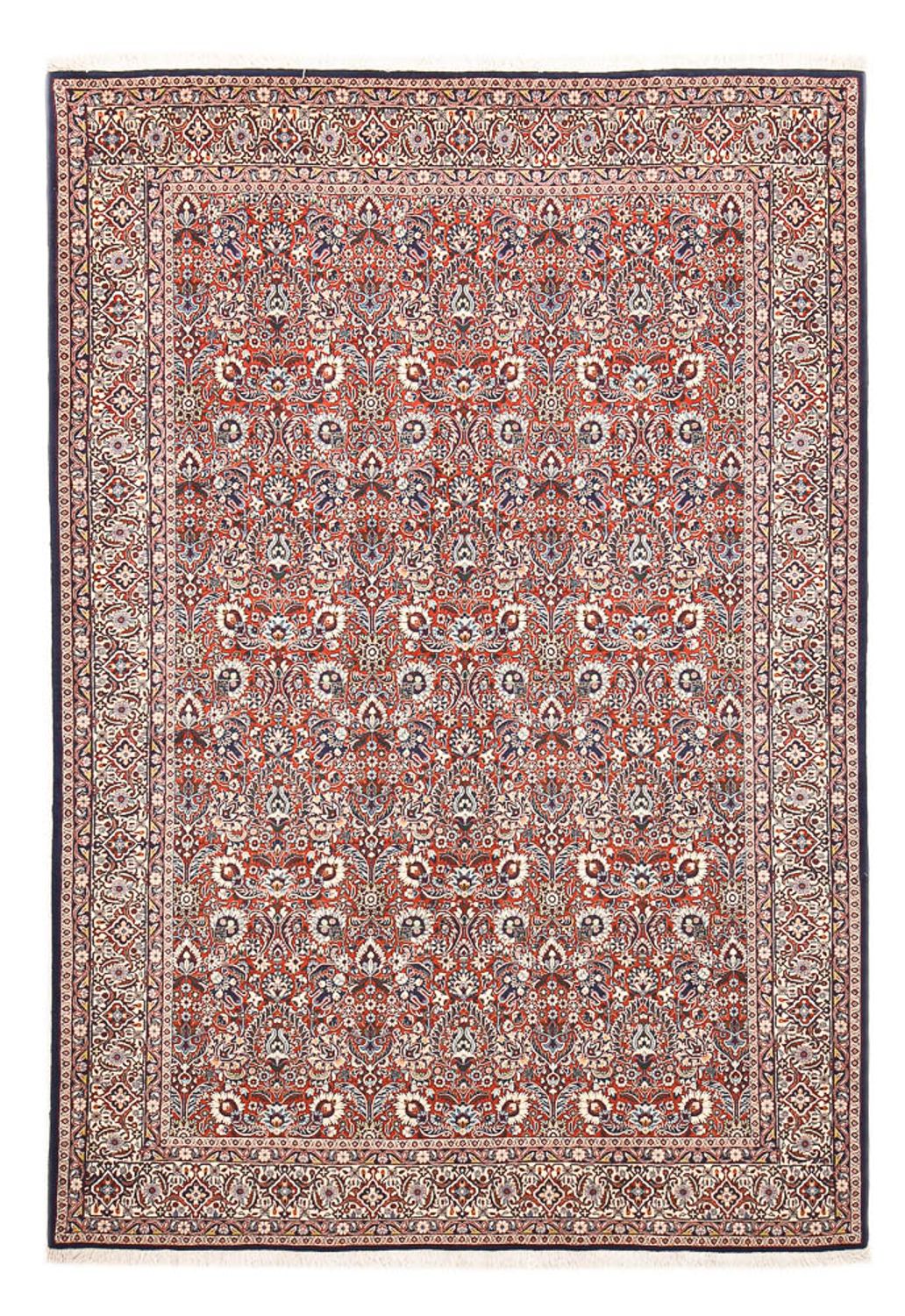 Tapis persan - Bidjar - 303 x 202 cm - rouge clair
