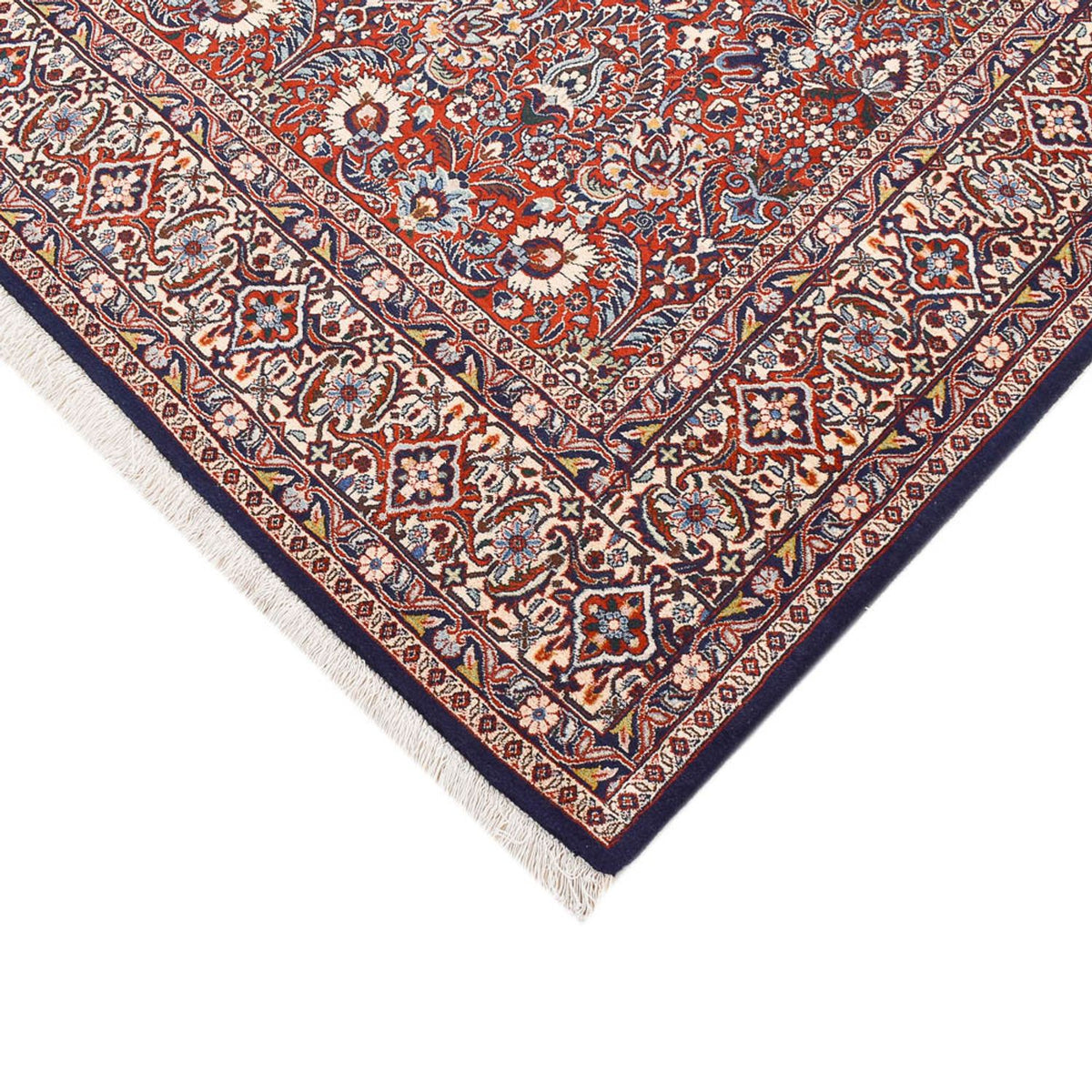 Tapis persan - Bidjar - 303 x 202 cm - rouge clair
