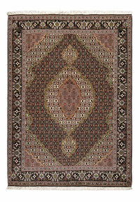 Tapis persan - Tabriz - Royal - 203 x 150 cm - marron foncé