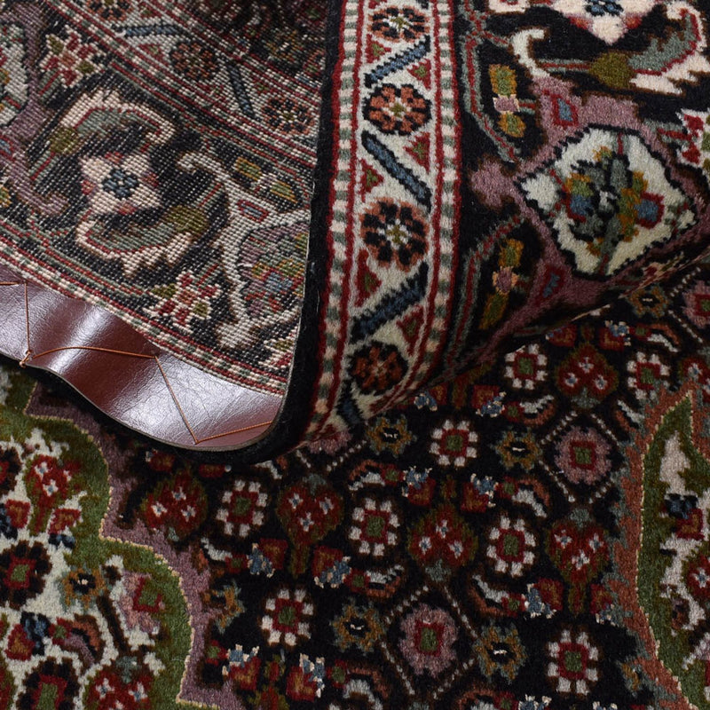 Tapis persan - Tabriz - Royal - 203 x 150 cm - marron foncé