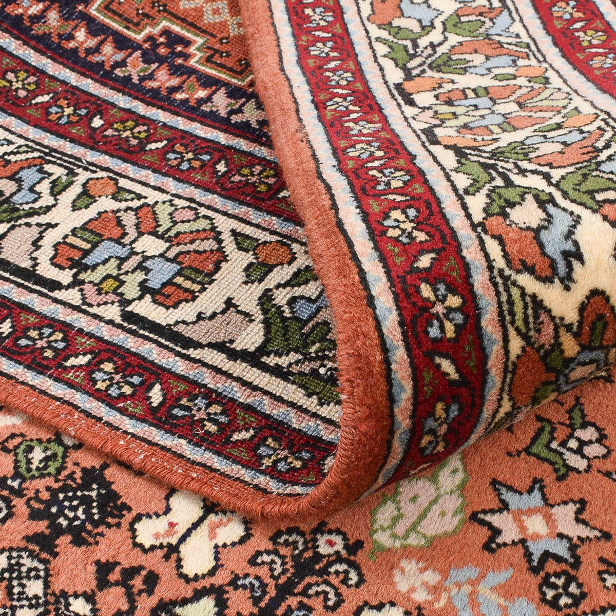 Tapis Gabbeh - Persan Kashkuli - 206 x 150 cm - rouge clair