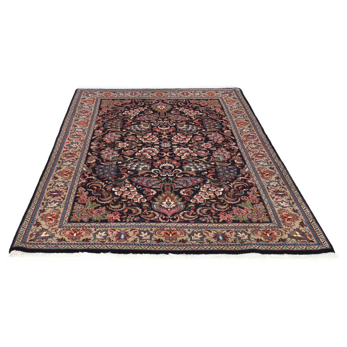 Tapis persan - Ghom - Royal - 212 x 132 cm - multicolore