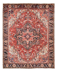 Tapis persan - Nomadic - 375 x 298 cm - rouge