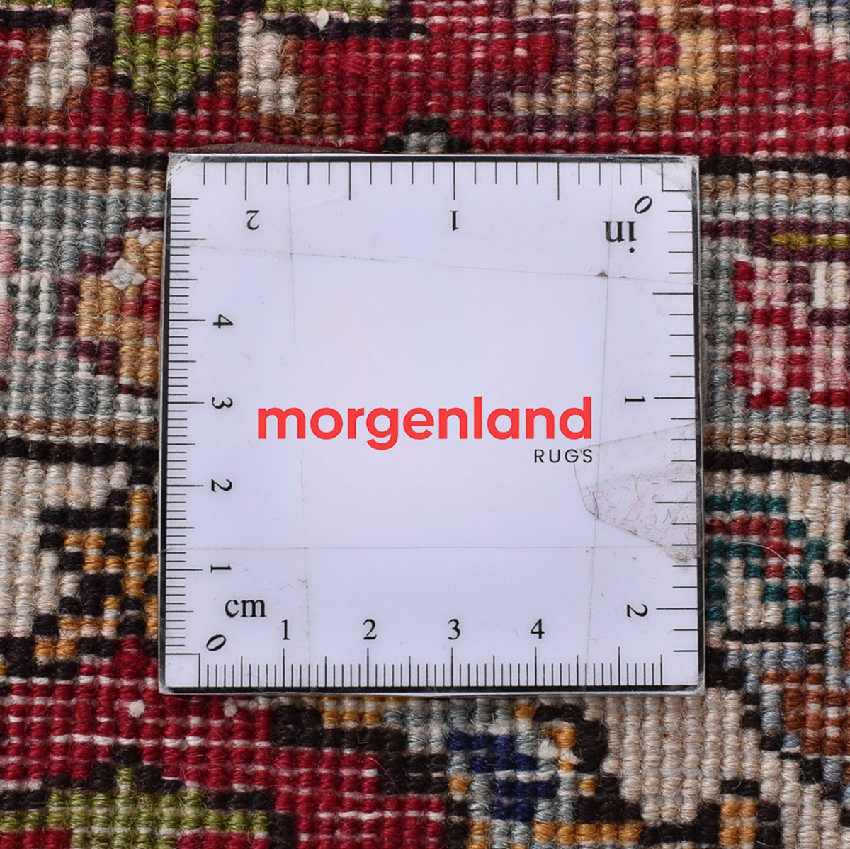 Tapis de couloir Tapis persan - Tabriz - Royal - 408 x 80 cm - rouge clair