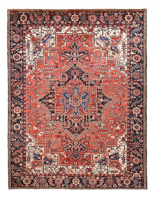 Tapis persan - Nomadic - 384 x 292 cm - rouge