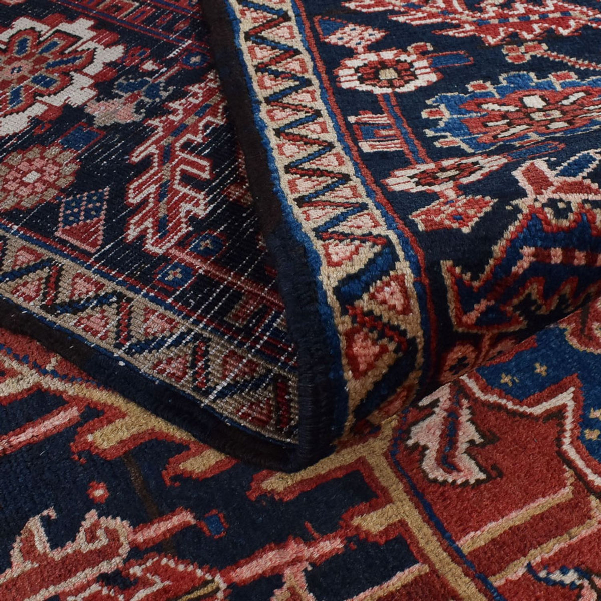 Tapis persan - Nomadic - 384 x 292 cm - rouge