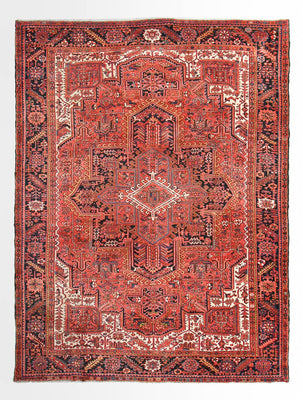 Tapis persan - Nomadic - 402 x 305 cm - rouge