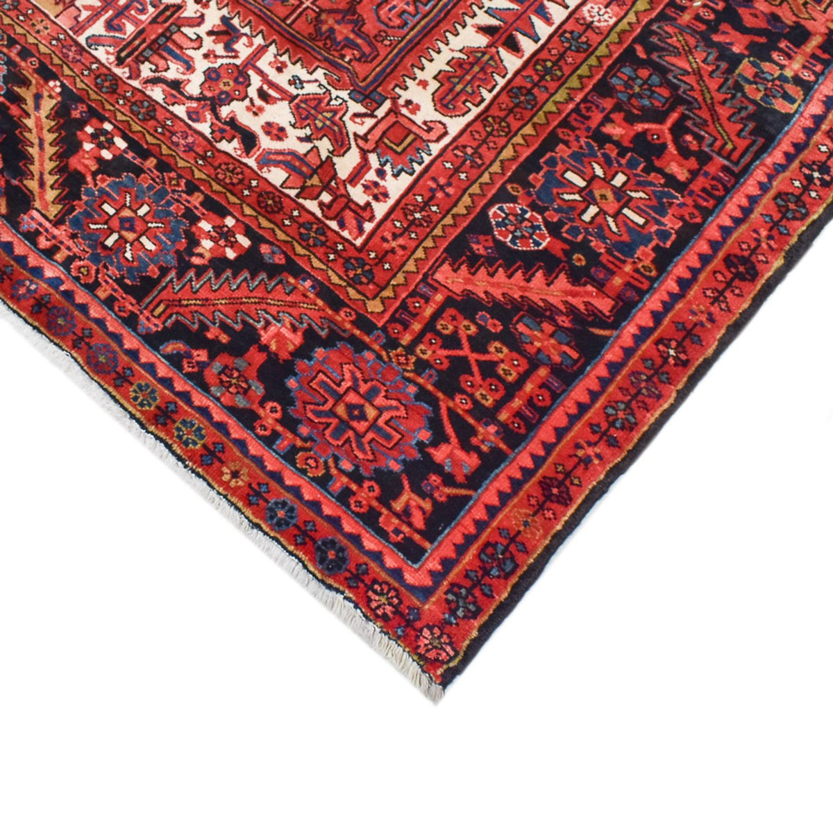 Tapis persan - Nomadic - 402 x 305 cm - rouge