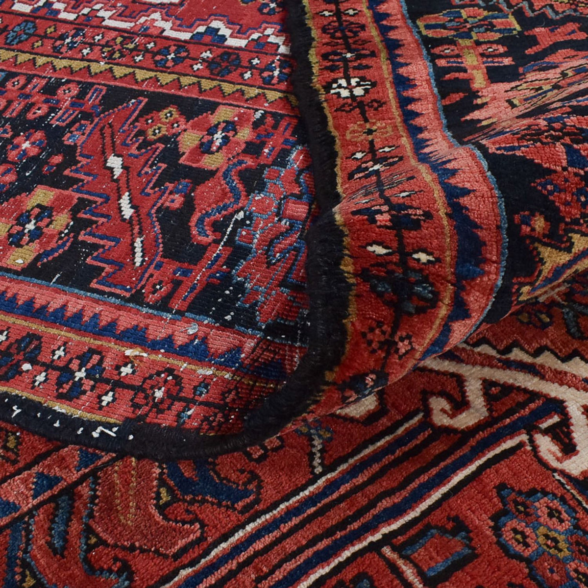 Tapis persan - Nomadic - 402 x 305 cm - rouge