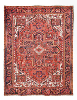 Tapis persan - Nomadic - 392 x 305 cm - rouge