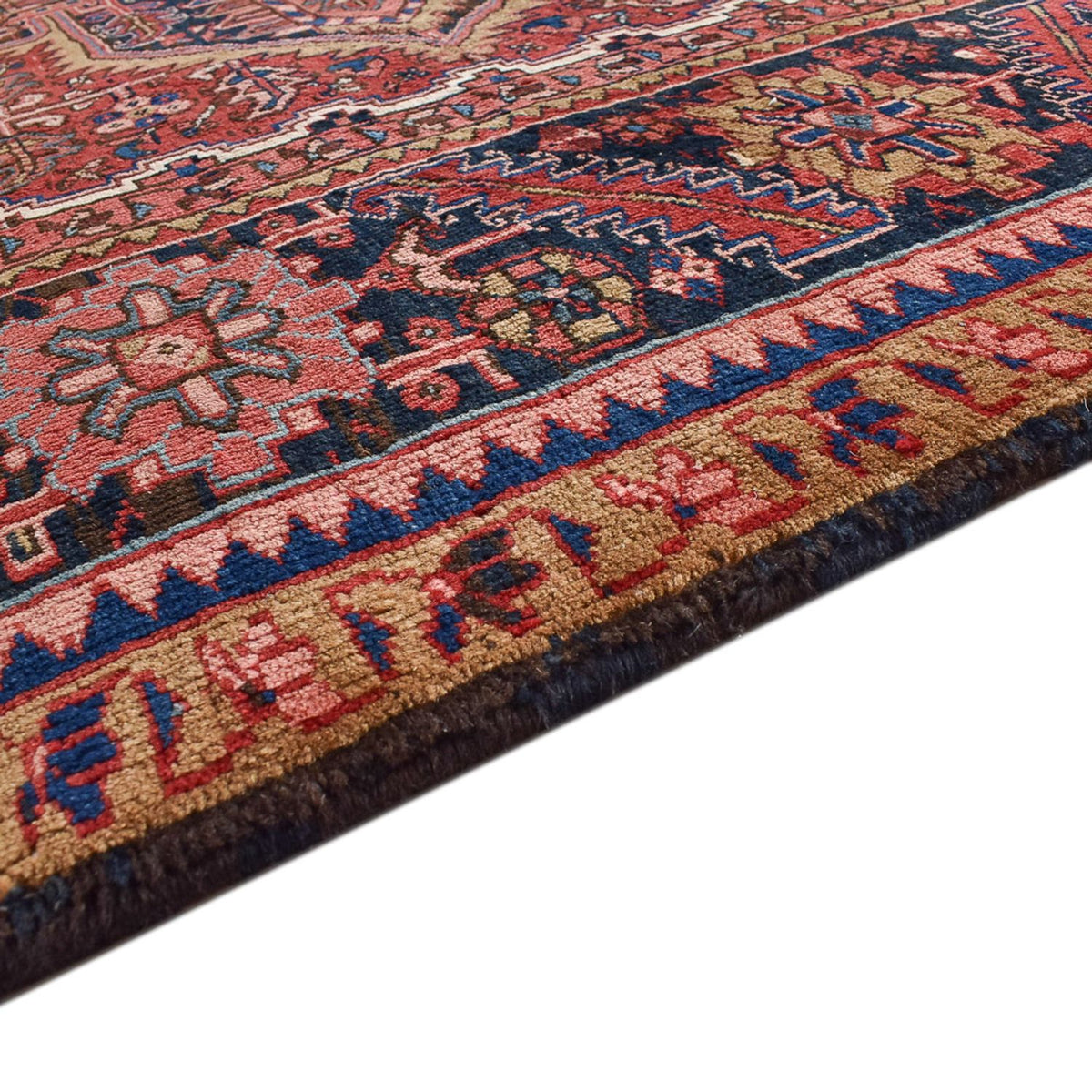 Tapis persan - Nomadic - 392 x 305 cm - rouge